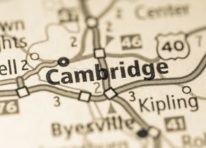 Cambridge Ohio map